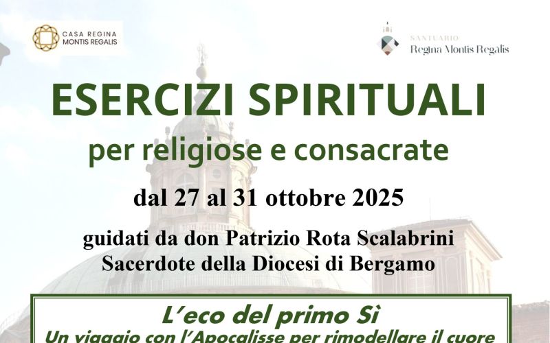 Esercizi spirituali per religiose e consacrate