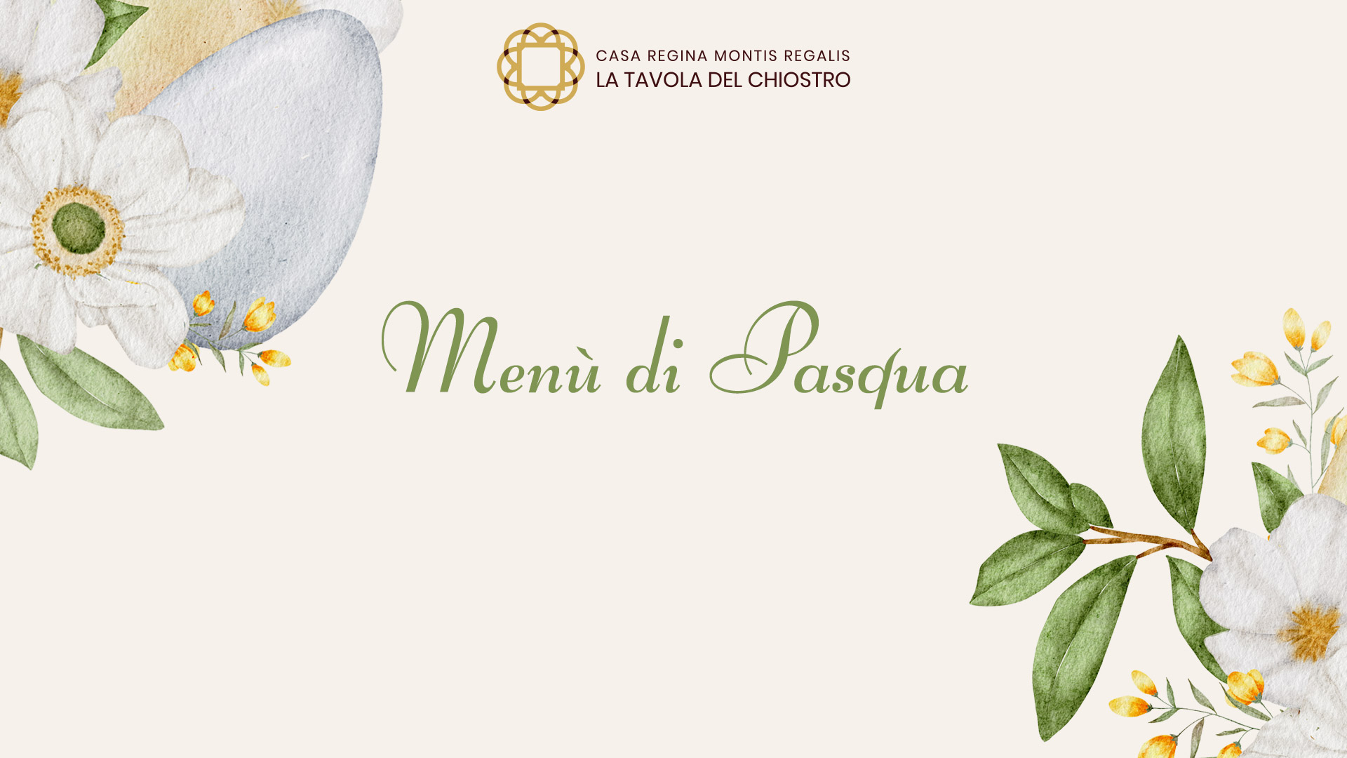 Menu di Pasqua