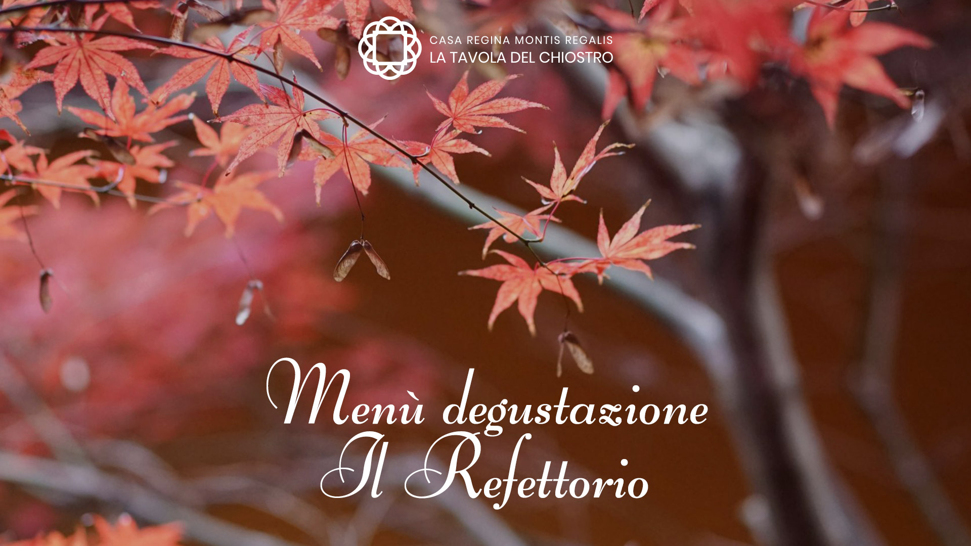 Menu degustazione – Il Refettorio