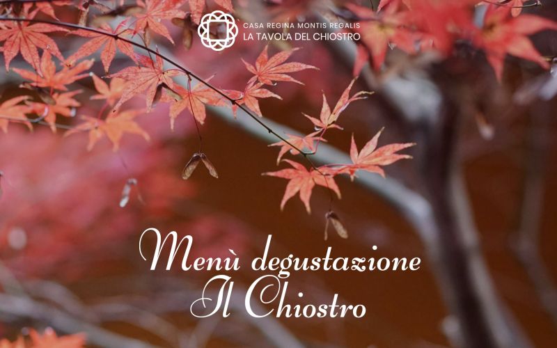 Menu degustazione – Il Chiostro